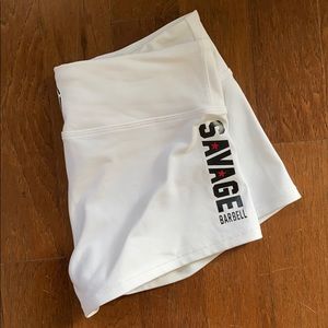 NWOT SAVAGE BARBELL Shorts